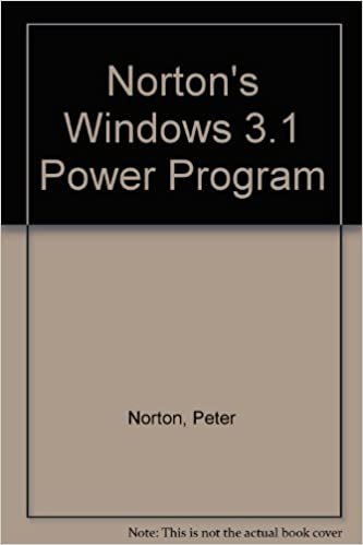 PETER NORTON'S WINDOWS 3.1 POW
