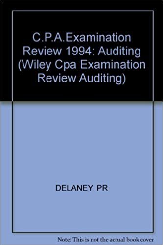 The Original Wiley Cpa Examination Review: Auditing, 1994