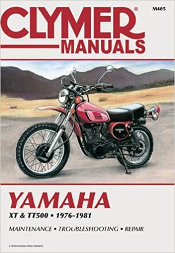 Yamaha XT500cc, 1976-81 (M405)