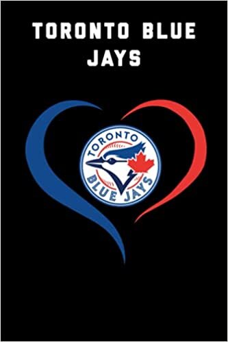 Toronto Blue Jays Heart Notebook & Journal & Journal College Ruled 6x9 110 page| MLB Fan Essential | Toronto Blue Jays Fan Appreciation