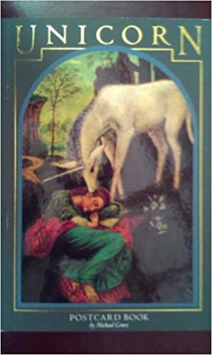 Unicorn Postcard Book