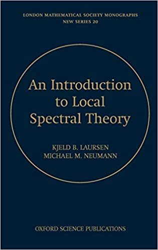 An Introduction to Local Spectral Theory (London Mathematical Society Monographs)