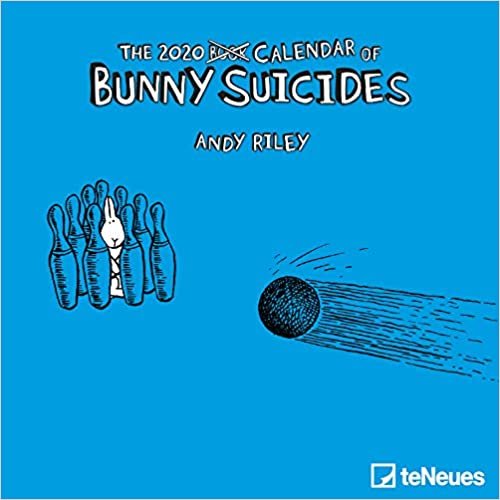 Bunny Suicides 2020 Mini Grid Calendar