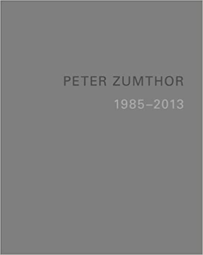 Peter Zumthor 1985–2013: Buildings and Projects (5 Vol Set) indir