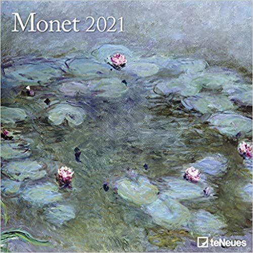Monet 2021 - Wand-Kalender - Broschüren-Kalender - 30x30 - 30x60 geöffnet - Kunst-Kalender