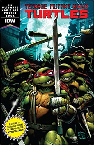 Teenage Mutant Ninja Turtles Comic Art Poster Book