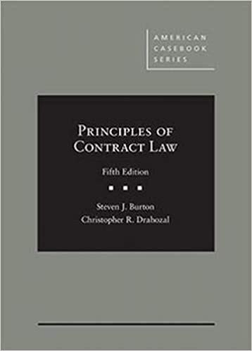 Principles of Contract Law - CasebookPlus (American Casebook Series (Multimedia))