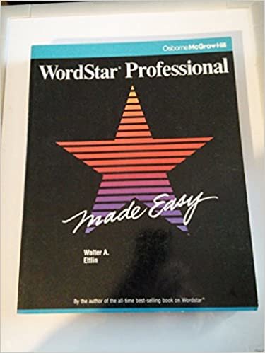 Wordstar Professional Made Easy
