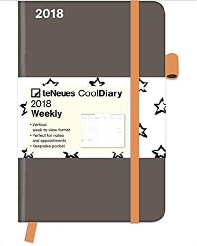 2018 Stone and Stars Diary - teNeues Cool Diary - Weekly 9 x 14 cm