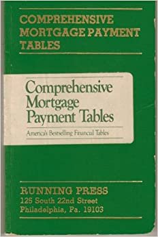 Financial Comprehensive Mortgage Payment Tables