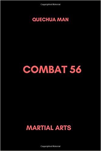COMBAT 56: Notebook, Journal, Diary (110 Pages, Blank, 6 x 9) (Martial Arts)