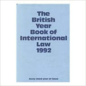 The British Year Book of International Law 1992: 063