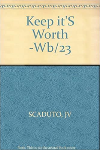 Keep it'S Worth -Wb/23