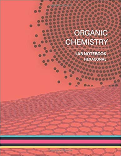 Organic Chemistry Lab Notebook: Hexagonal Graph Paper Notebooks (Living Coral Red Cover) - Small Hexagons 1/4 inch, 8.5 x 11 Inches 100 Pages - Lab ... Organic Chemistry and Biochemistry Journal.
