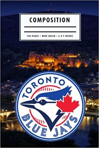 Weekly Planner Composition : Toronto Blue Jays Notebook- To My Baseball Son , To My Baseball Dad - Baseball Notebook #16 indir