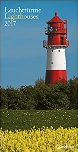 2017 Lighthouses Slim Poster Calendar - teNeues - 33 x 64cm indir