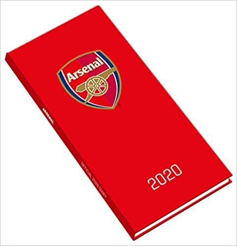 Arsenal FC Official 2020 Diary - Week to View Slim Pocket format