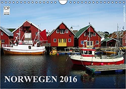 Norwegen 2016 (Wandkalender 2016 DIN A4 quer): Unverfälschte Landschaften und Orte in Norwegen (Monatskalender, 14 Seiten) (CALVENDO Orte) indir