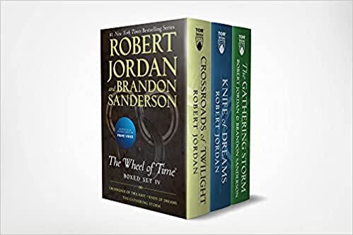 Wheel of Time Premium Boxed Set IV: Books 10-12 (Crossroads of Twilight, Knife of Dreams, the Gathering Storm) indir
