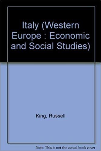 Italy: Economic and Social Studies (Western Europe : Economic and Social Studies)