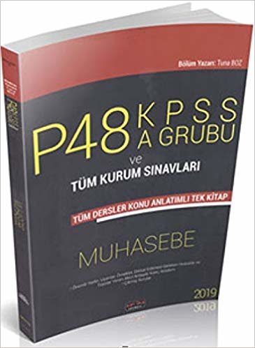 P48 KPSS A Grubu ve Tüm Kurum Sınavları - Muhasebe Konu Anlatımlı Tek Kitap