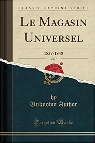 Le Magasin Universel, Vol. 7: 1839-1840 (Classic Reprint) indir