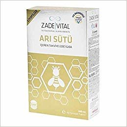 Zade Vital Arı Sütü İçeren Takviye Edici Gıda 40 Kapsül