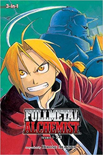Fullmetal Alchemist (3-in-1 Edition), Vol. 1: Includes vols. 1, 2 & 3 indir