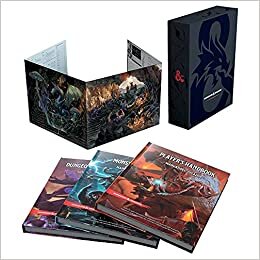 Dungeons & Dragons Core Rulebooks Gift Set (Edición Con Portadas Foil Especiales Que Incluye Un Estuche)