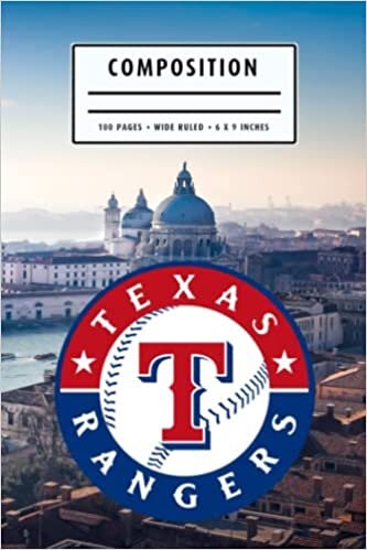 Weekly Planner Composition : Texas Rangers Notebook- To My Baseball Son , To My Baseball Dad - Baseball Notebook #2