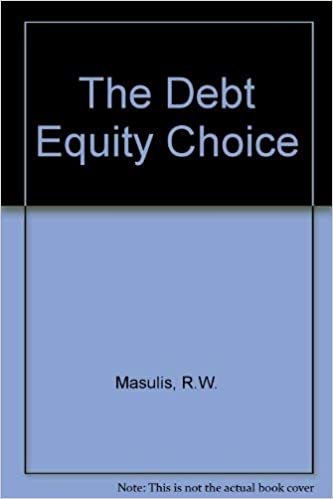 The Debt Equity Choice