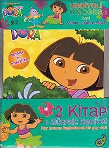 Dora Hediyeli Macera Seti 2 Kitap Süpriz Hediye