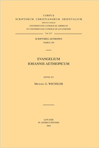 Evangelium Iohannis Aethiopicum (Corpus Scriptorum Christianorum Orientalium)