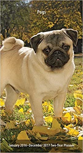 Pugs 2016 Two Year Pocket Planner