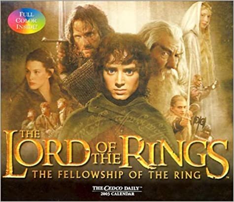 The Lord of the Rings, Fellowship of the Ring 2003 Daily Calendar
