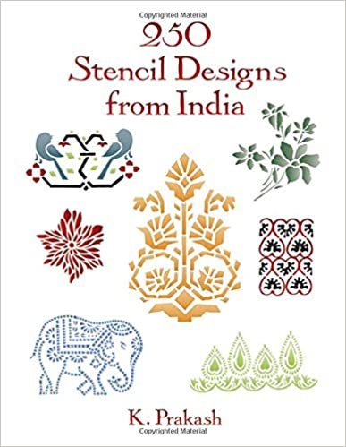 250 Stencil Designs from India (Dover Design Library)