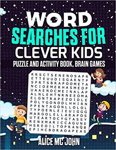 WORD SEARCH FOR CLEVER KIDS: PUZZLE AND ACTIVITY BOOK, BRAIN GAMES indir