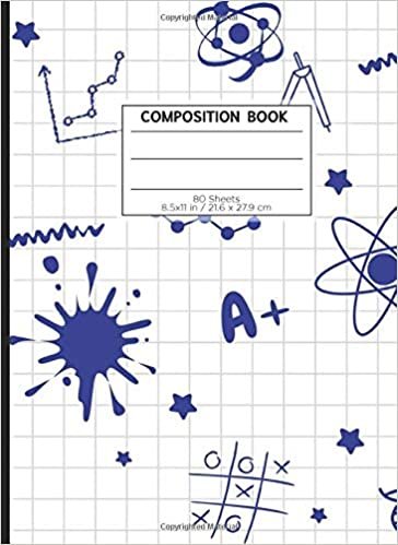 COMPOSITION BOOK 80 SHEETS 8.5x11 in / 21.6 x 27.9 cm: A4 Lined Ruled Notebook | "Scribble Style" | Workbook for s Kids Students Boys | Notes School College | Grammar | Languages