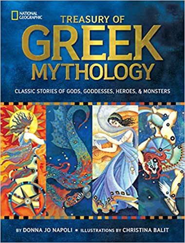 Treasury of Greek Mythology: Classic Stories of Gods, Goddesses, Heroes and Monsters indir