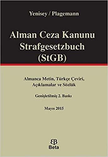 Alman Ceza Kanunu - Strafgesetzbuch (StGB)