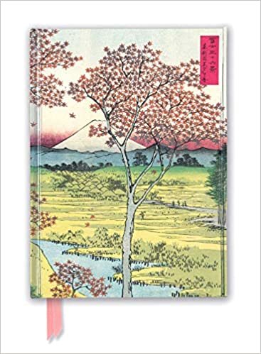 Hiroshige: Twilight Hill (Foiled Journal) (Flame Tree Notebooks)