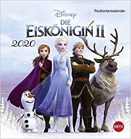 Eiskönigin Postkartenkalender - Kalender 2021