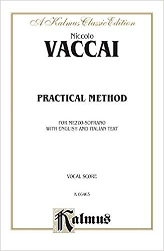 Practical Italian Vocal Method (Marzials): Mezzo-Soprano (Kalmus Edition)