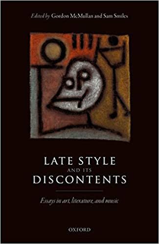 Late Style and its Discontents: Essays in art, literature, and music indir