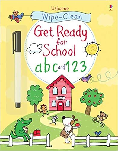 Usborne - Wipe-clean Get Ready for School: ABC and 123