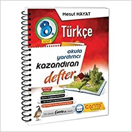 Çanta Yayınları 8. Sınıf Türkçe Kazandıran Defter
