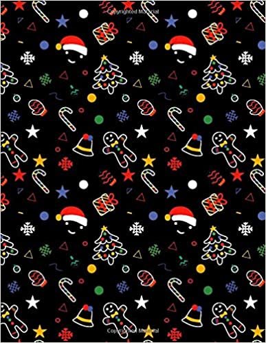 Christmas Gift: Lined Notebook Journal with 2020 Calendar For Friends/Mom/Dad/Teachers… -8.5”x 11”- Black Cover: 120 Pages