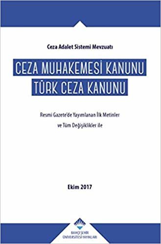 Ceza Muhakemesi Kanunu-Türk Ceza Kanunu indir