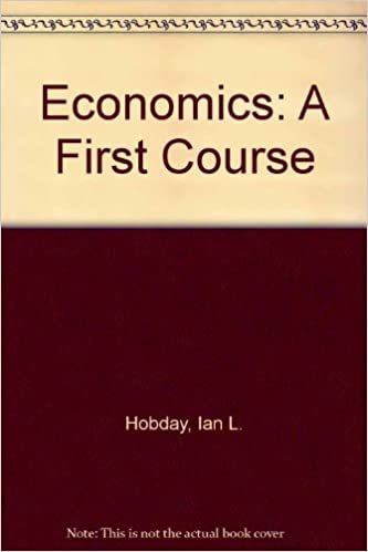 Economics: A First Course indir