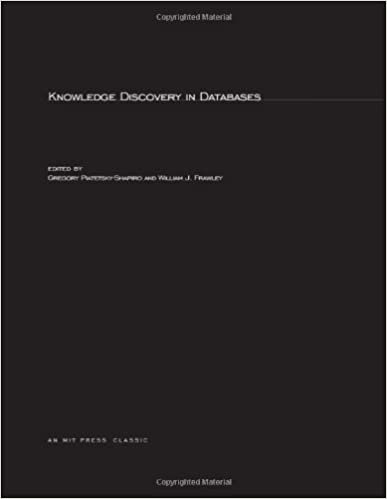 Knowledge Discovery in Databases (Mit Press)